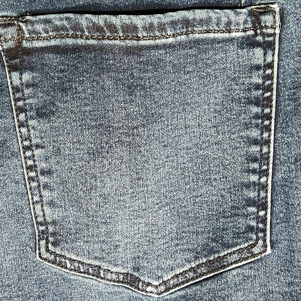 Buffalo David Bitten Blue Elastic Waist Jeggings Size XLarge